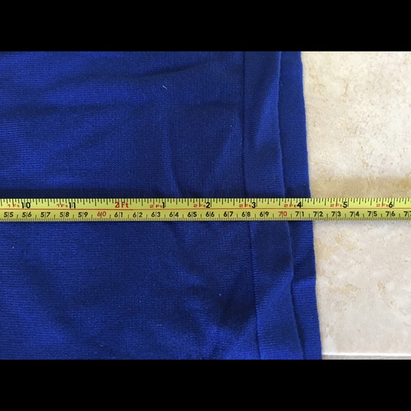 Thalia Sodi Knit Royal Blue Studded Top Long Arms - Picture 8 of 8